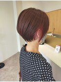ショート×インナーカラー