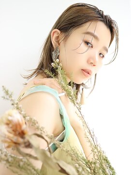 テトテ 天王寺店(tetote) 【tetote天王寺/阿倍野】ミディアムレイヤー#ウェットヘア