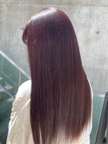 ナンバー リコ 名駅 ジャム 名古屋(N° rico JAM)&nbsp;酸性ストレート　ケアカラー　ピンクカシス　カシスバイオレット