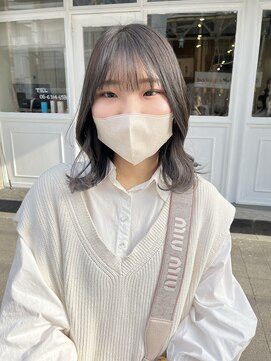 ロメオ 京橋(ROMEO) ナチュラルインナーカラー◎グレージュ