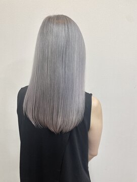 シエル ヘアーメイクアップ(CieL hair make up) #エフェクトブリーチ#ホワイトヘア#シルバーカラー