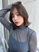 ジーナ 神戸 三田駅前(Zina) 髪質改善＊チェリーブラウンボブ＊美髪【Zina三田】