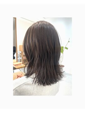 ヘアプラスニリンソウ(hair+) ◇オリーブカラー