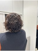動きのあるパーマ!ショートスタイル
