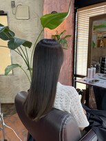 ロッソバイアルター 鎌取(ROSSO by aL-ter)&nbsp;【セミディ/ショートヘア/ダークアッシュ】千葉香奈