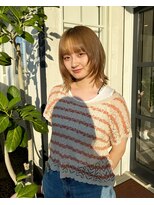 ラグ バイ シゲルカットクラブ 神田久志本店(lag)&nbsp;顔周りウルフレイヤー