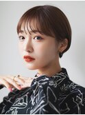 耳掛け×ショート＝大人かっこいい