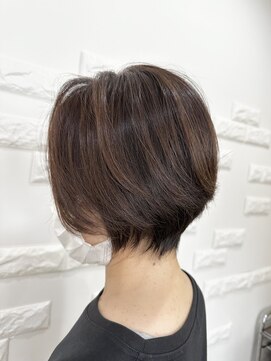エス ハート オブ ヘアー 名東店(Heart of HAIR) 【ES田中】Autumn Style　ハンサムショート