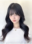 tsugumi》小顔見せ顔まわりカット×艶カラー