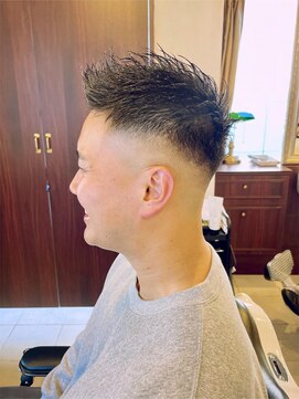 グレイスフルバーバーロンドン 大宮店(Graceful Barber London) 【20代 男性】ロンドンフェードショート(大宮/バーバー)