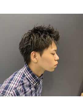 クレオ 片江店(CREO) メンズカットスパイキーショート