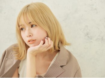 メリーチャームマーチ 寺田町南口店(merry Charm/MARCH)の写真/【学割U24/平日限定CP有】高持続/ダメ-ジ軽減/カット&上質トレンドカラ-で理想が叶う♪