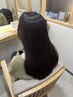 【梅雨限定】カット＋縮毛矯正＋艶髪エミーム3STEPトリートメント ￥14500