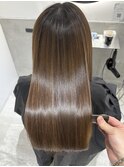 髪質改善ストレート 地毛風ストレート美髪縮毛矯正 飯田橋美容院