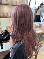 サラビューティーサイト 志免店(SARA Beauty Sight)&nbsp;【Haru】黒髪卒業/ブリーチカラー/ピンクベージュ