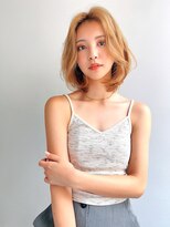 ケイト(kate)&nbsp;【kate 大宮】アップバング×キャメルベージュ