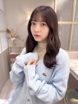 ランド 原宿表参道(LAND)&nbsp;前髪カットが可愛い☆髪質改善☆チョコベージュカラー