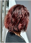 ハイライトバレイヤージュダブルカラーケアブリーチ30代40代