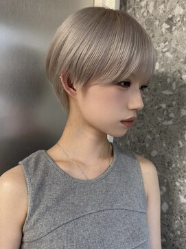 サンクプロジェクト(cinq PROJECT) 人気の大人ショートヘアでスタイリングも簡単に◎