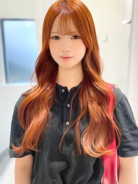 リル 四条河原町(LiLu) 透明感映えるアプリコットカラー20代30代