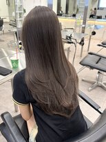 サンクマーケット 渋谷(cinq MARKET) ブリーチカラーハイトーンカラーレイヤーカットグレージュ韓国