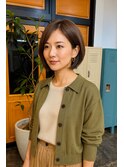 まわりと差がつく大人ショート×アッシュベージュ