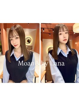 MoanAで作るレイヤー［レイヤーカット/レイヤーショート/ボブレイヤー]