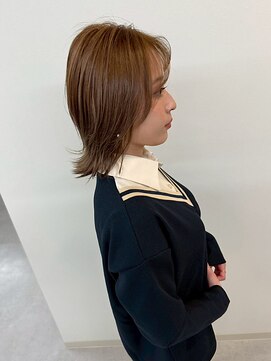 エトレ(etore) ミディアム/レイヤーカット/カーキベージュ