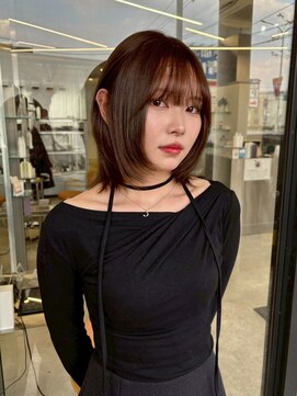ロマーリ 岡山店(LOMARLIE) くびれヘア20代30代40代フェアリーレイヤーショコラブラウン