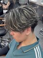 アグ ヘアー ドルチェ 静岡青葉通り店(Agu hair dolce)&nbsp;センターパート／ハイライト細め多めがおすすめです！