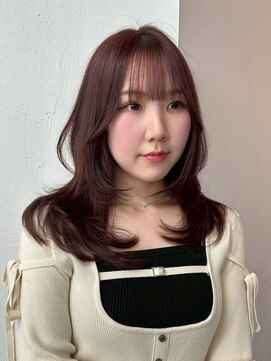 カシェル トウキョウ(Cashel Tokyo) レイヤーカット/春カラー