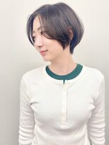 ラウンジ モリオ イケブクロ(Lounge MORIO Ikebukuro)&nbsp;【morio池袋】大人ショート_オリーブカラー_似合わせ