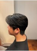 鎌倉メンズセンターパートフェザーパーマ２０代３０代
