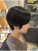 グレージュ/大人ショートヘア/ボブ/韓国/20代30代40代50代/大宮