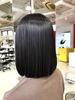 ラ ルーナ アレックス 神戸北町店(la luna alex)&nbsp;縮毛矯正で叶える美髪ボブ