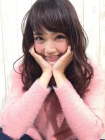 ネオリーブリタ たまプラーザ店(Neolive rita)&nbsp;ラフなゆるウェーブで大人セミロング