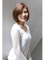 シェリル ヘアーアンドビューティー(cherir HAIR&BEAUTY) 丸みショートナチュラルストレートボブ