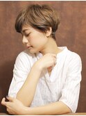 大人可愛いショートヘア