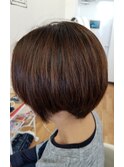 ストレートショートヘアー