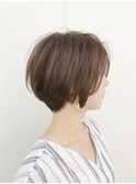ナチュラル奥行きショート【Ruufus恵比寿渋谷】314ｂ3