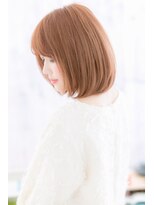 ミック ヘアアンドビューティー 大山店(miq  Hair&Beauty)&nbsp;甘めカラー♪ピュアツヤ♪ボブb
