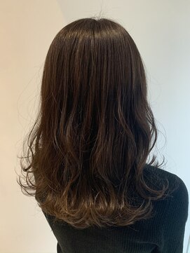 オレンジ 十三店(ORANGE) 3Dハイライトカラー×ライトグレージュ