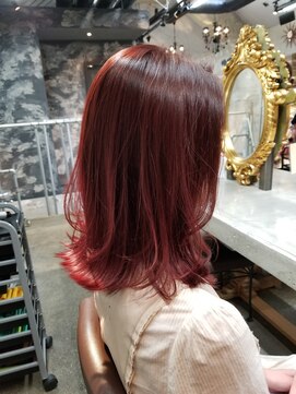 ユーアールキャッスル(UR CASTLE) プレミアムイルミナカラー×ピラミンゴカラー グラデーション