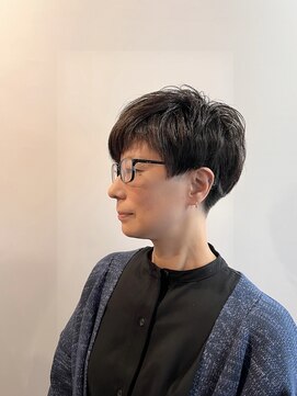 ピュアソウル(Pure Soul) N.Y.ドライカット★クセを活かしたモード刈り上げショート[渋谷]