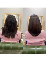 ヘアサロン ナノ(hair salon nano)&nbsp;自然なストレート☆TOKIOパーフェクトストレート