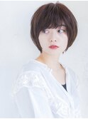 ナチュラルショートボブ