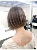 大人美人ショートデザインハイライトオージュア【錦糸町】