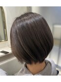 白髪ぼかしハイライト♪