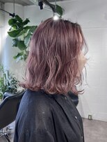 トクテ 吉祥寺(tokute) グレージュカラー/ボブウルフ/黒髪/ココアベージュ