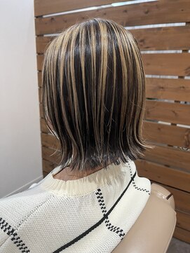 ファーチ(Fir-chi) 肩上プツっとボブ☆アンブレラカラー